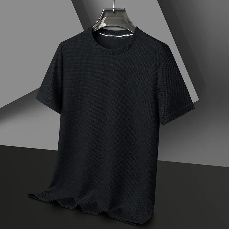Harbor Waffle Knit T-Shirt — Allyours Closet (view 3)