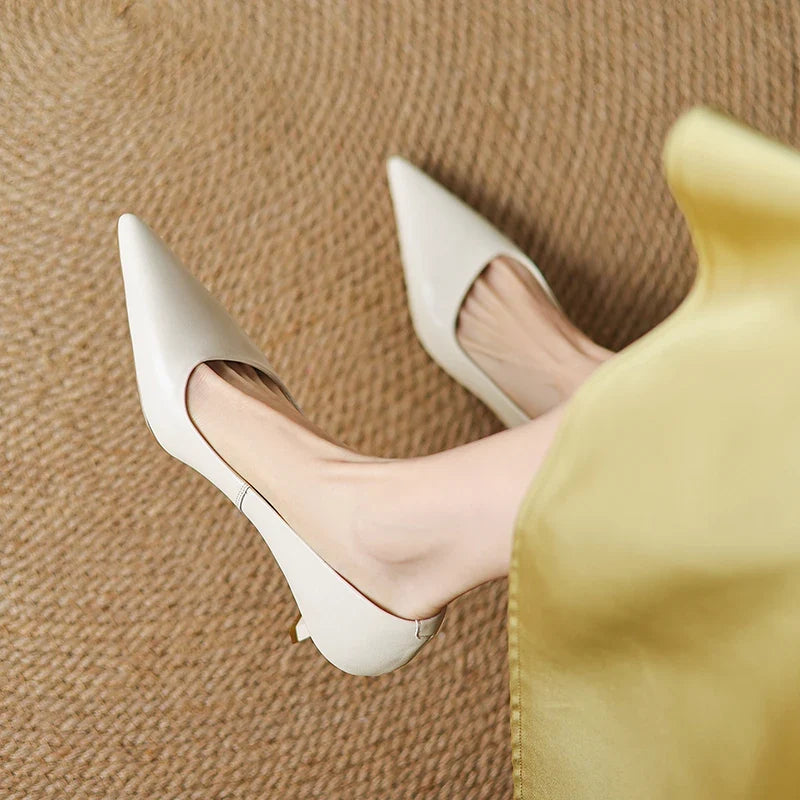 Lecia Suede Pumps — Allyours Closet (view 10)