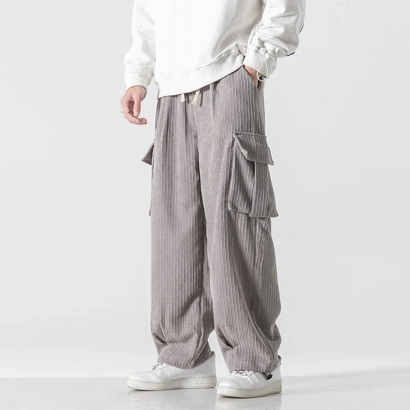 Urban Cargo Pants - Ridgefield Corduroy Collection — Allyours Closet (view 4)