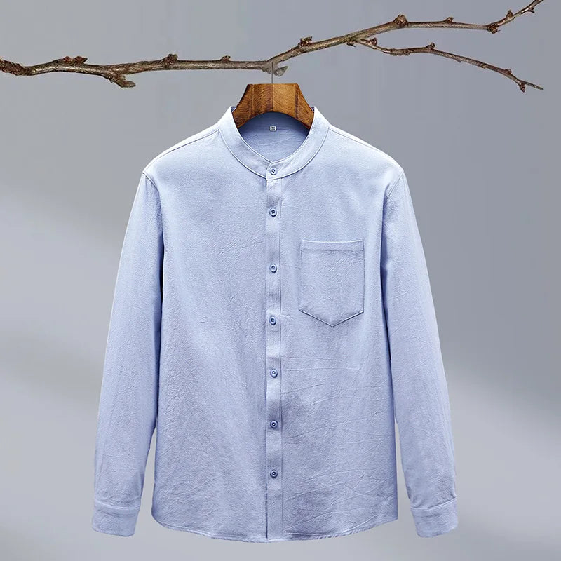 Portland Linen Shirt — Allyours Closet (view 6)