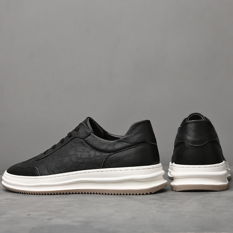 Atticus Leather Sneakers — Allyours Closet (view 11)