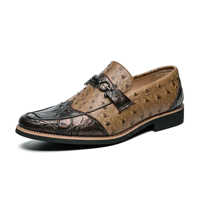 Vantano Italian Leather Loafers — Allyours Closet (view 7)