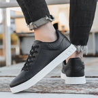 Bastien Leather Sneakers — Allyours Closet (view 10)