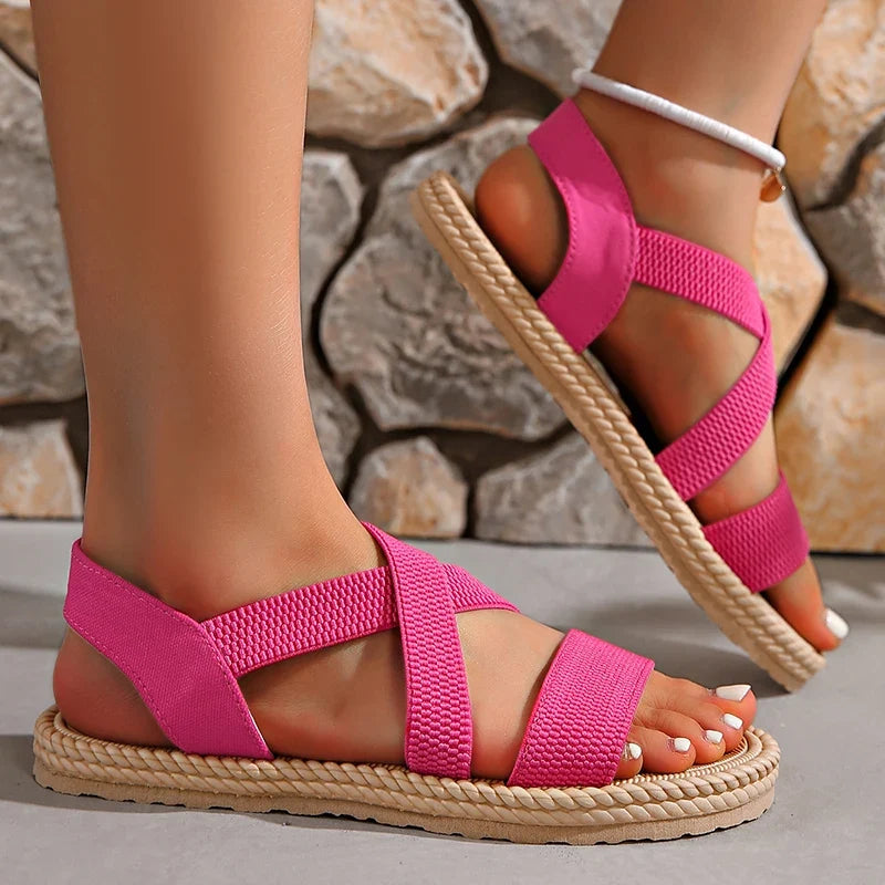 Isla Weave Sandals — Allyours Closet (view 12)