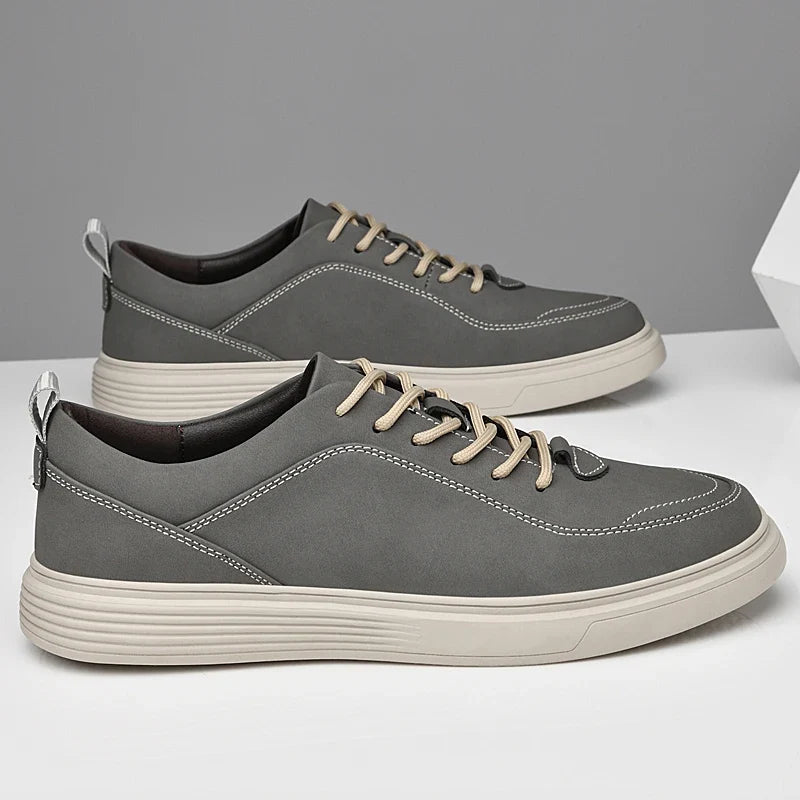 Vincenzo Leather Sneakers — Allyours Closet (view 4)
