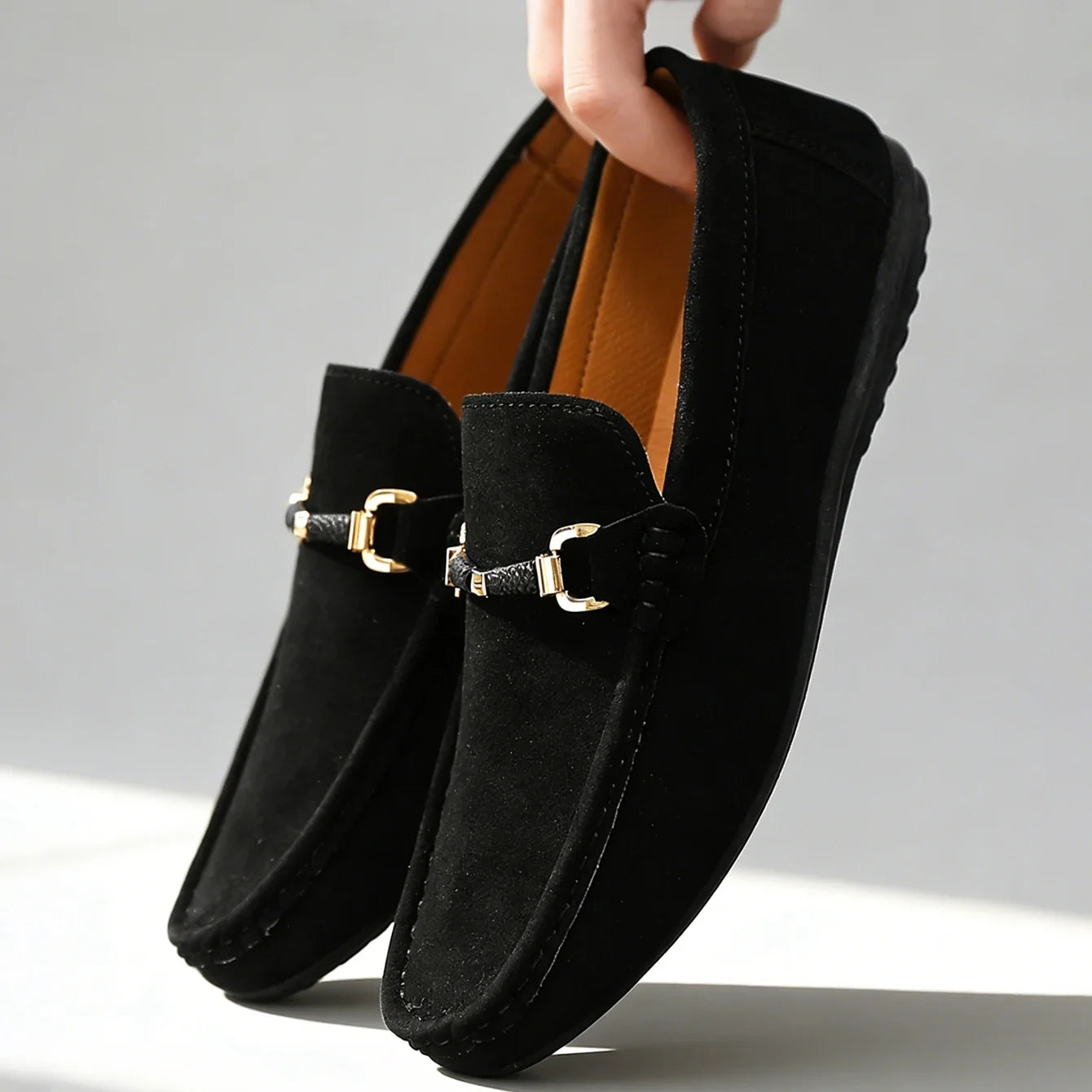 Bellano Suede Loafers — Allyours Closet (view 7)