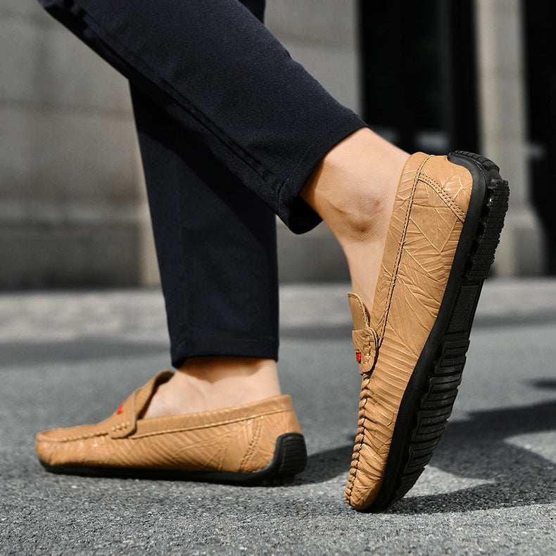 Ferrano Leather Loafers — Allyours Closet (view 5)