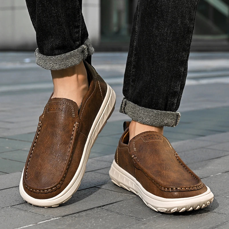 Cortell Leather Loafers — Allyours Closet (view 4)