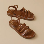 Luretta Leather Sandals — Allyours Closet (view 7)