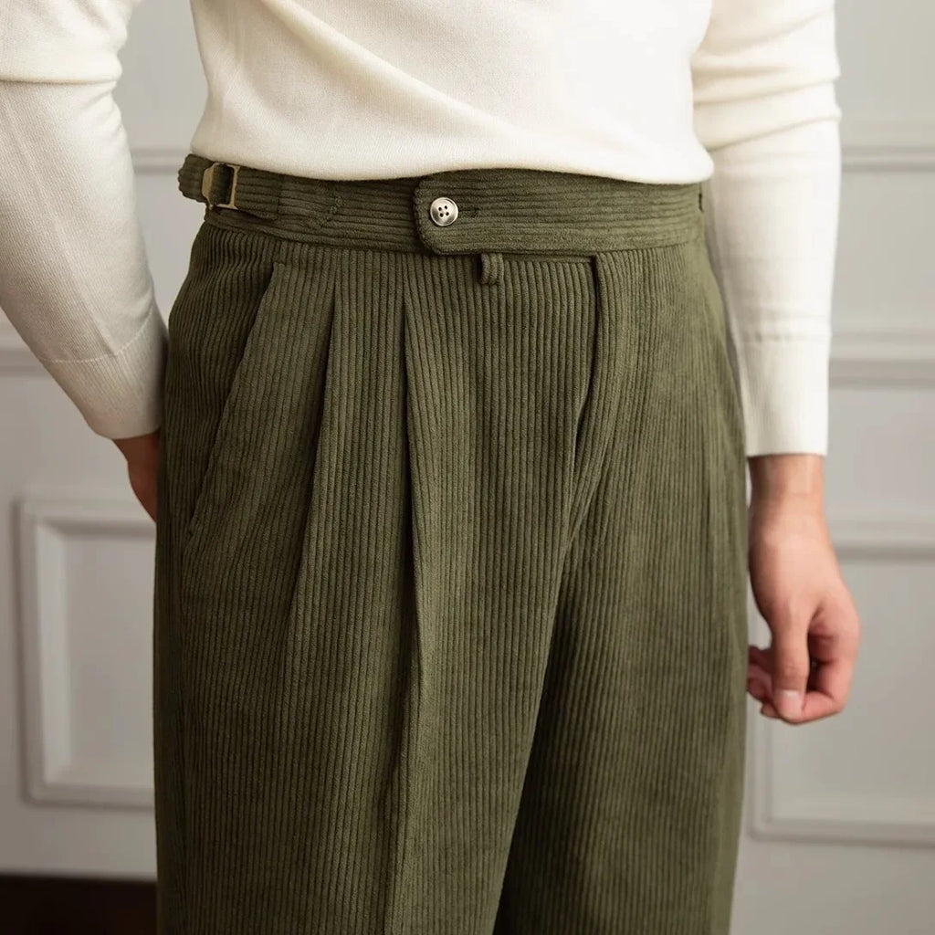 Stratton Corduroy Trousers — Allyours Closet (view 2)