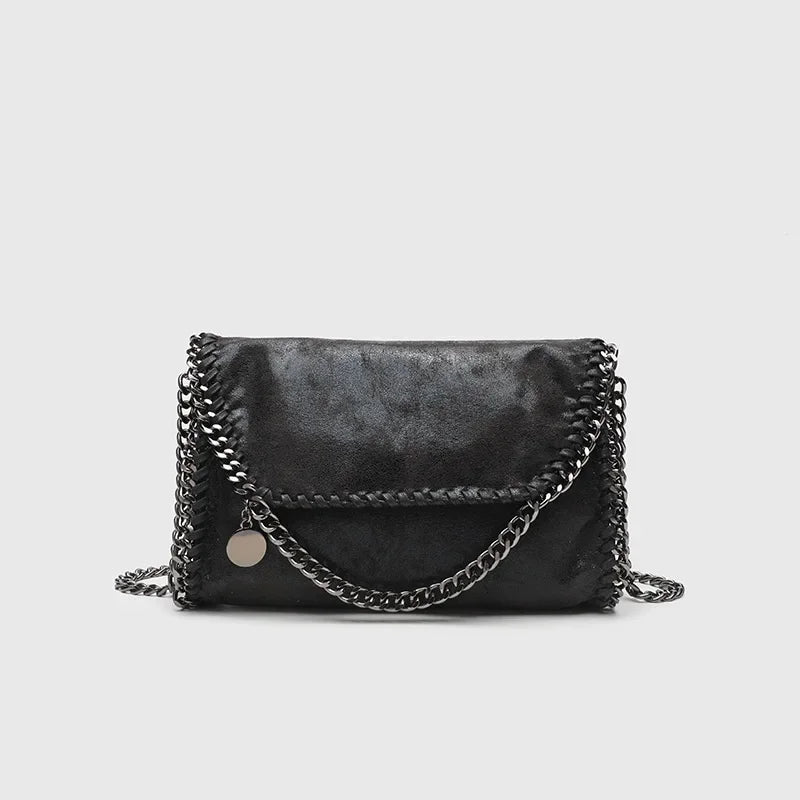 Jett Leather Shoulder Bag — Allyours Closet