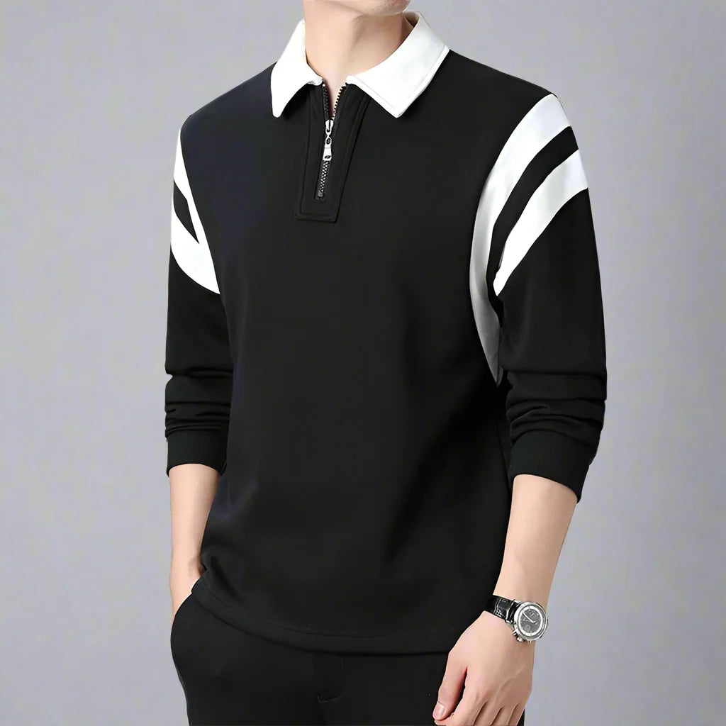 Cambridge Long-Sleeve Polo — Allyours Closet (view 6)