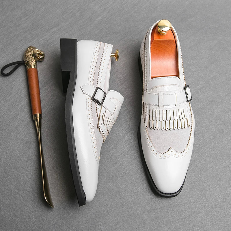 Monaco Fringe Loafers — Allyours Closet (view 4)