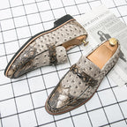 Vantano Italian Leather Loafers — Allyours Closet (view 2)