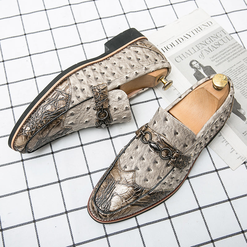 Vantano Italian Leather Loafers — Allyours Closet (view 2)