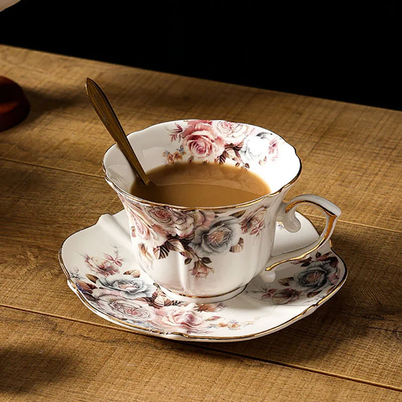 Golden Rose Ceramic Set — Allyours Closet (view 2)