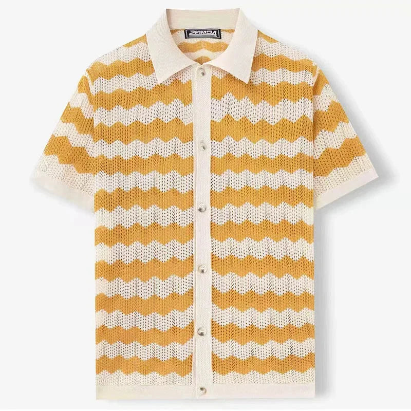 Palmero Knit Button Up — Allyours Closet (view 8)