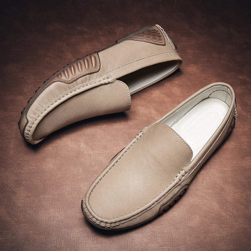 Iman Marco Leather Loafers — Allyours Closet (view 2)
