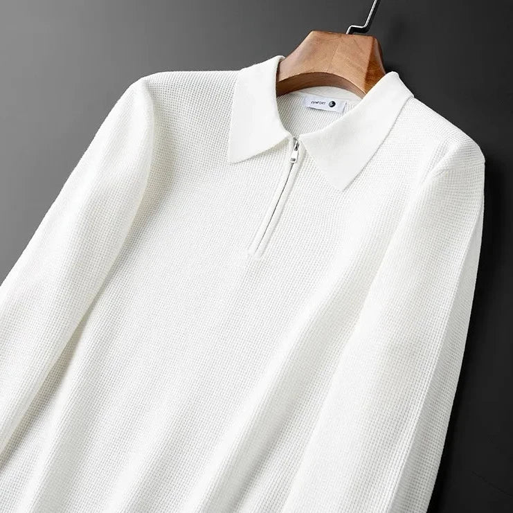 Hampton Waffle Knit Shirt — Allyours Closet (view 6)