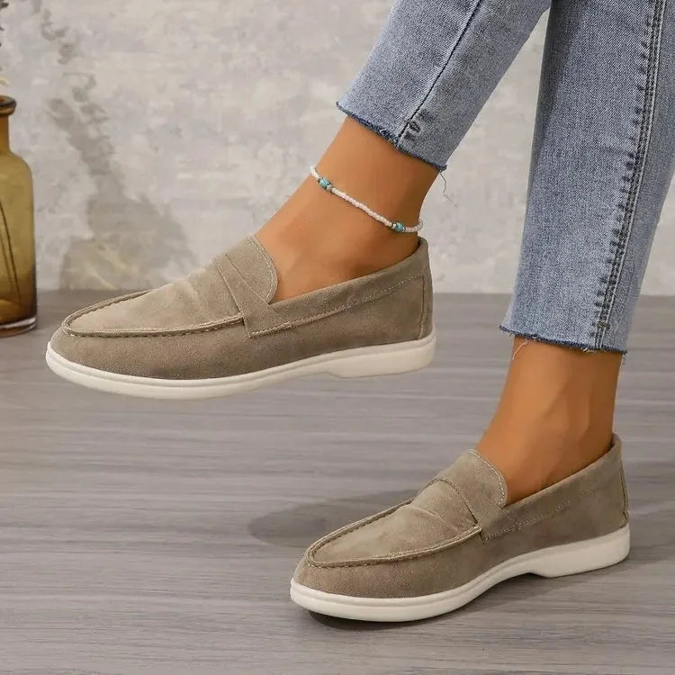 Sienna Suede Loafers — Allyours Closet (view 5)