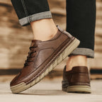 Frontier Leather Sneakers — Allyours Closet (view 7)