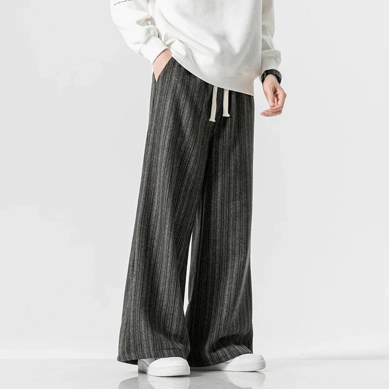 Calder Striped Trousers — Allyours Closet (view 6)