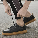 Metro Drift Leather Sneakers — Allyours Closet (view 10)