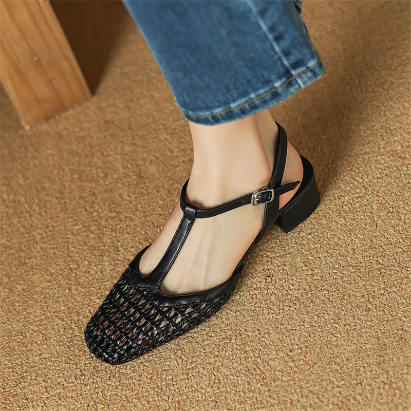 Estelle Braided Heels — Allyours Closet (view 11)