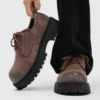 Foundry Suede Derby Shoes — Allyours Closet (view 3)