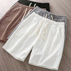 Crest Waffle Knit Shorts — Allyours Closet (view 2)