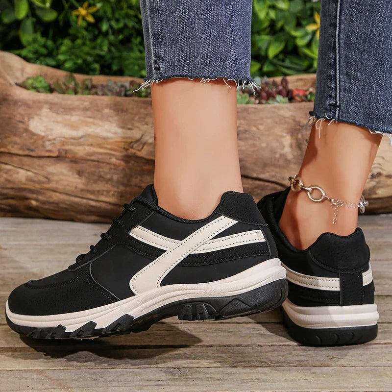 Vianna Leather Sneakers — Allyours Closet (view 7)