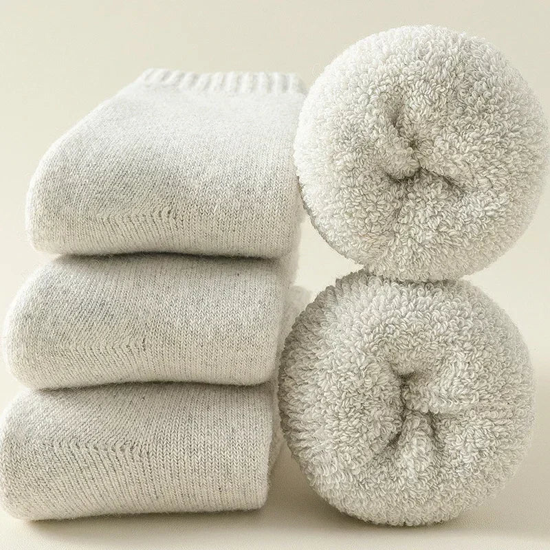 Alpine Wool Socks 3-Pack — Allyours Closet (view 3)