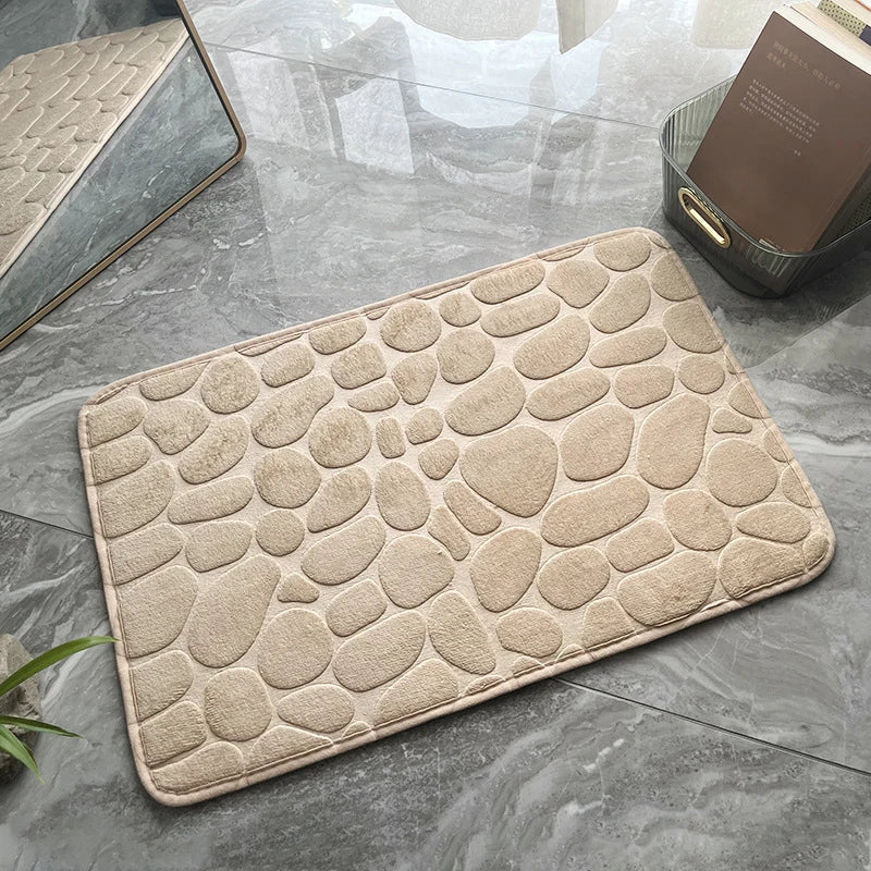Cobblestone Bath Mat — Allyours Closet