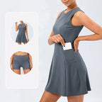Aloura Athleisure Tennis Dress — Allyours Closet (view 5)