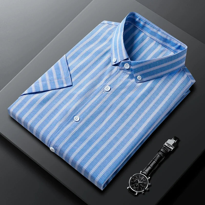 Newport Short-Sleeve Shirt — Allyours Closet (view 8)