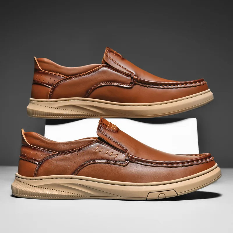 Prestige Leather Loafers — Allyours Closet