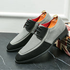 Luciano Suede Dress Shoes — Allyours Closet (view 2)