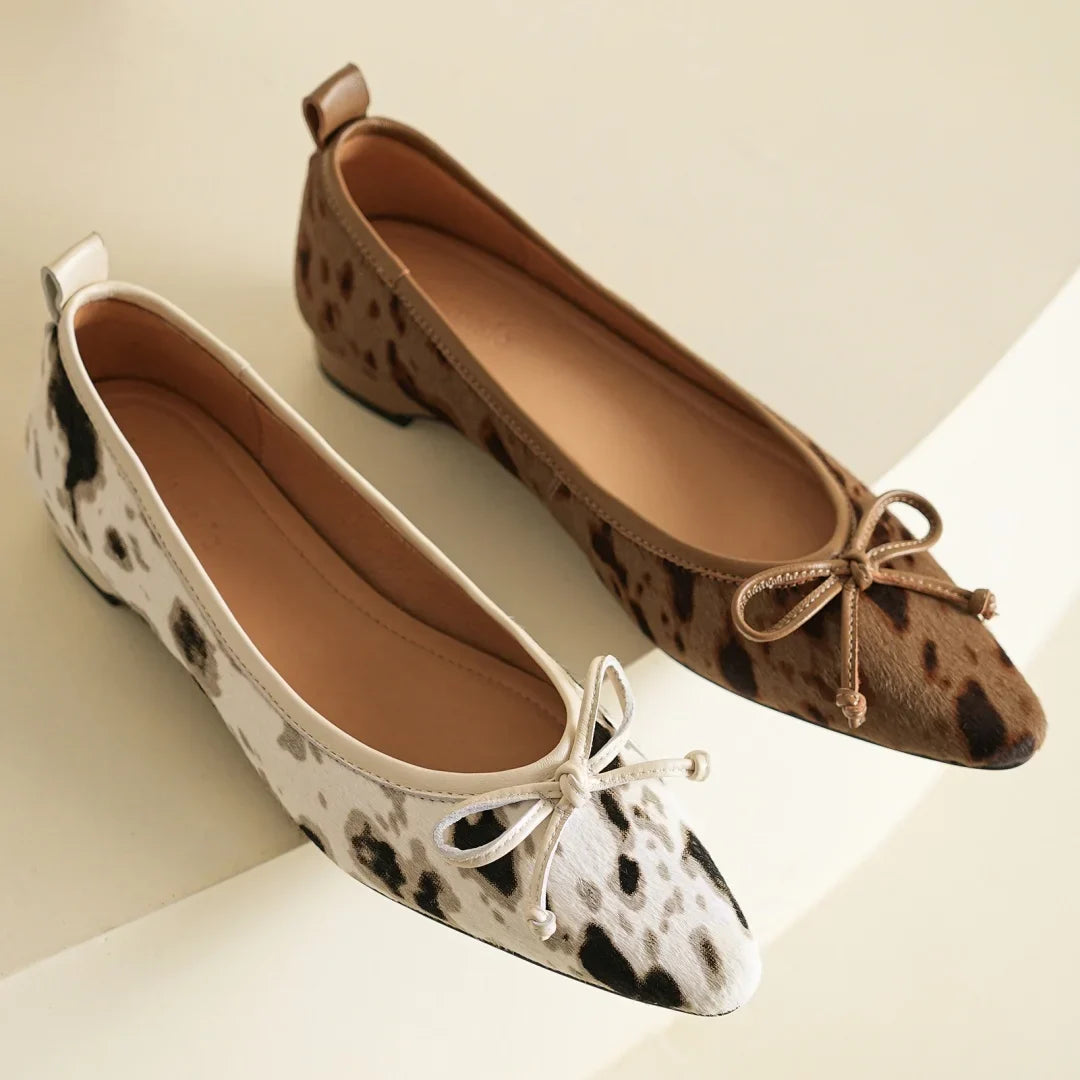 Moda Bow Flats — Allyours Closet