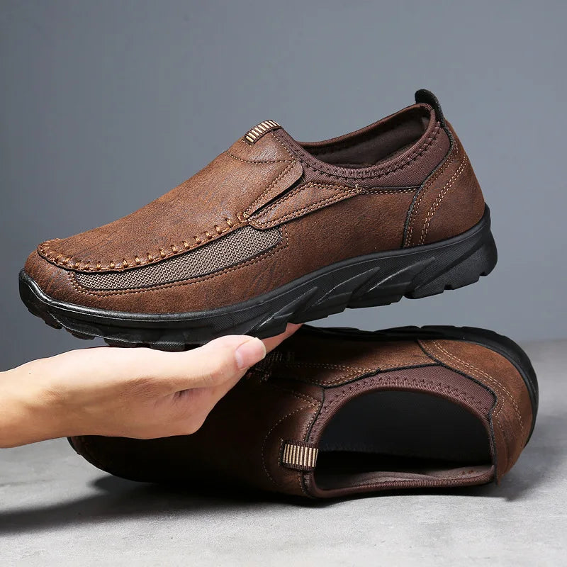 Brayden Leather Loafers — Allyours Closet (view 6)