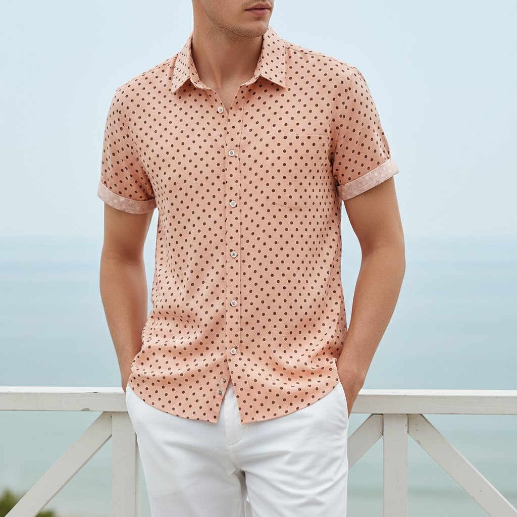 Cabana Short-Sleeve Shirt — Allyours Closet (view 7)