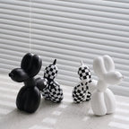 Checkerboard Balloon Dogs — Allyours Closet (view 4)