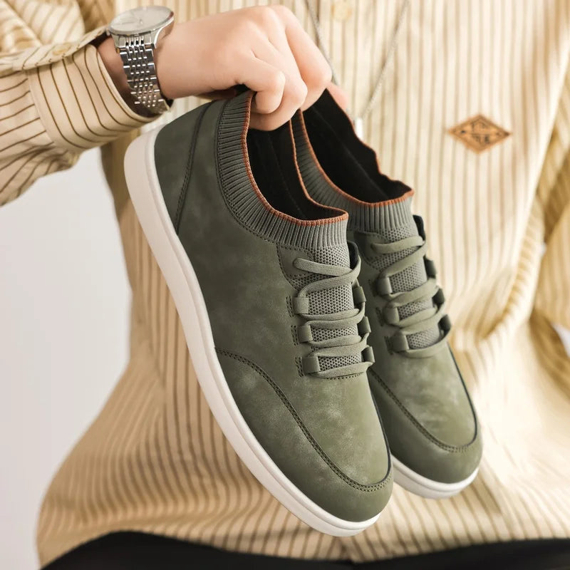 Nolan Suede Sneakers — Allyours Closet