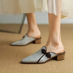 Lotus Suede Heels — Allyours Closet (view 10)