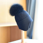 Alpine Pom Beanie — Allyours Closet (view 3)