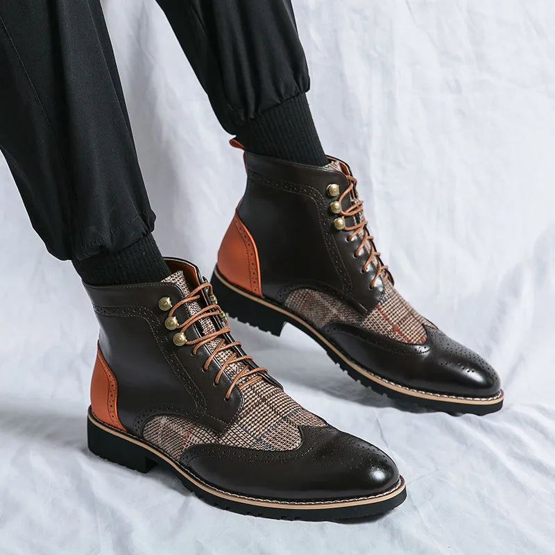 Cambridge Leather Boots — Allyours Closet (view 4)