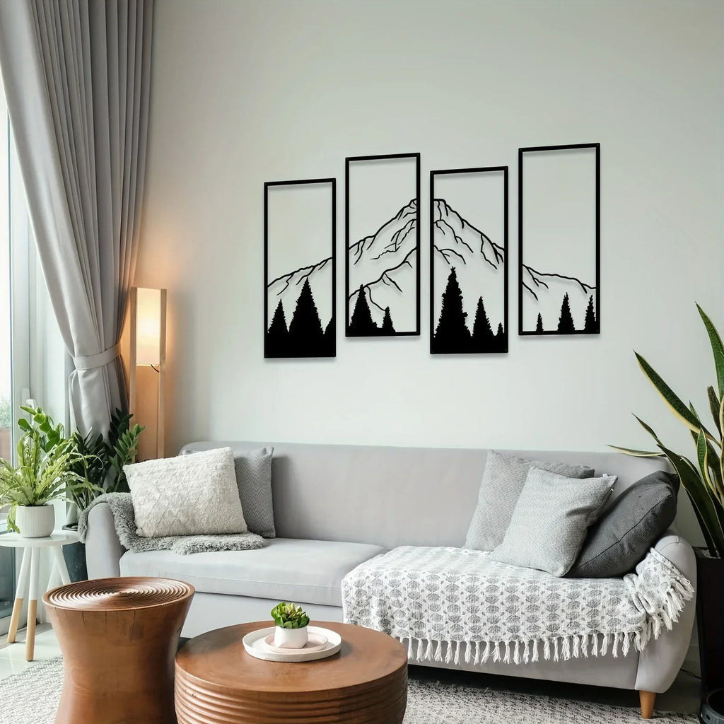Mountain Peak Wall Art — Allyours Closet (view 3)