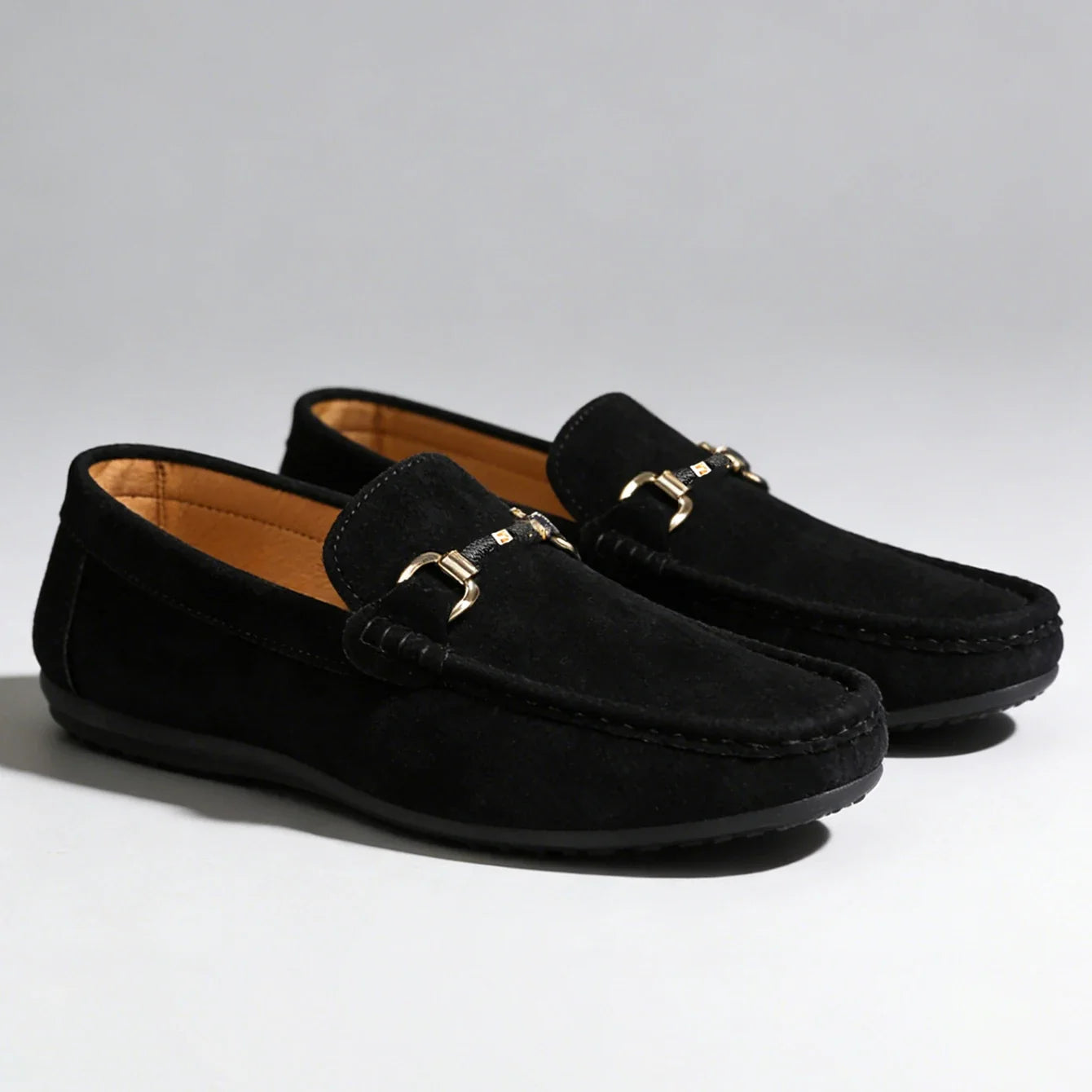 Bellano Suede Loafers — Allyours Closet (view 6)