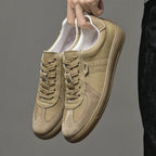 Emilio Leather Sneakers — Allyours Closet (view 6)