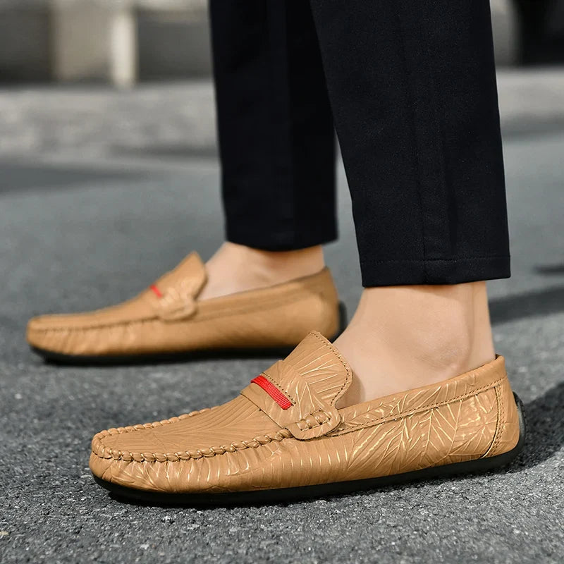Ferrano Leather Loafers — Allyours Closet (view 3)