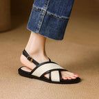 Solenza Leather Sandals — Allyours Closet (view 7)
